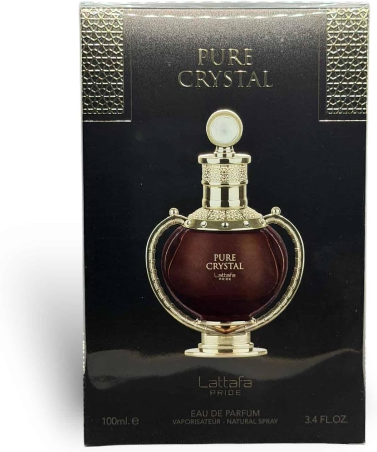 Pure Crystal Eau De Parfum 100ml by Lattafa - Image 3