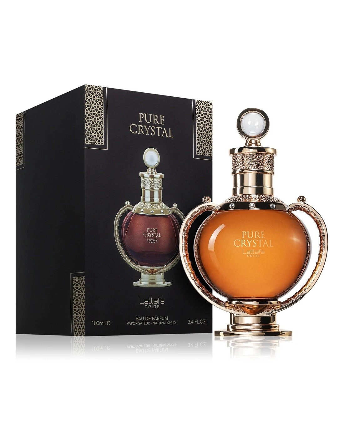 Pure Crystal Eau De Parfum 100ml by Lattafa - Image 5