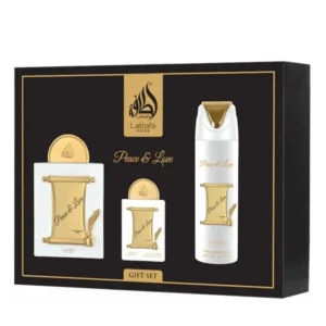 Lattafa Peace and Love Gift Set